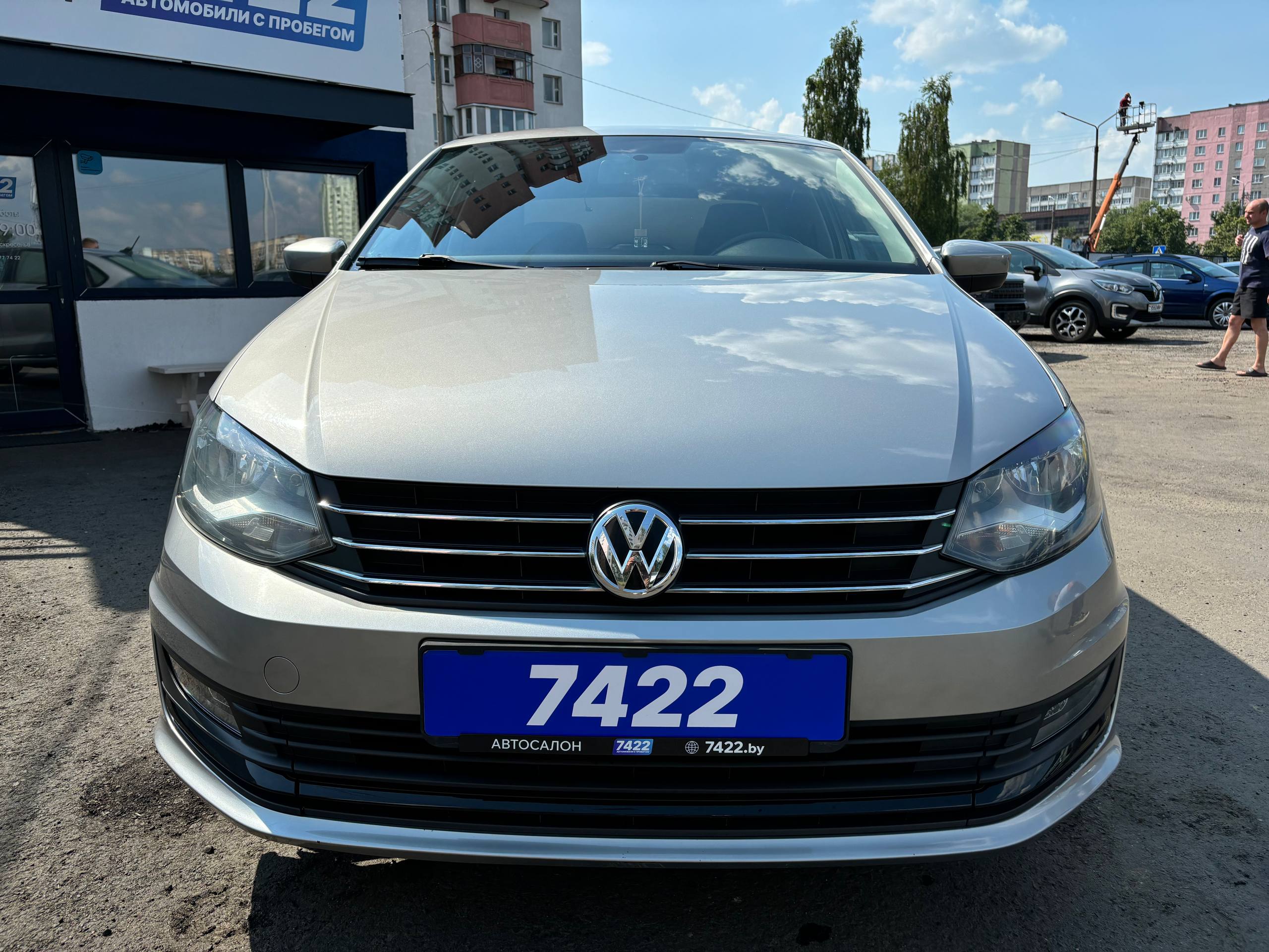 Авто с пробегом volkswagen polo sedan 2017 — фото 2